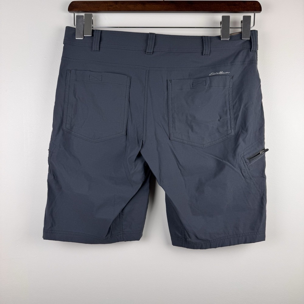 Eddie Bauer Mens First Ascent Shorts 40x12 Navy Blue Hiking Camping Gorp Stretch - Picture 5 of 5